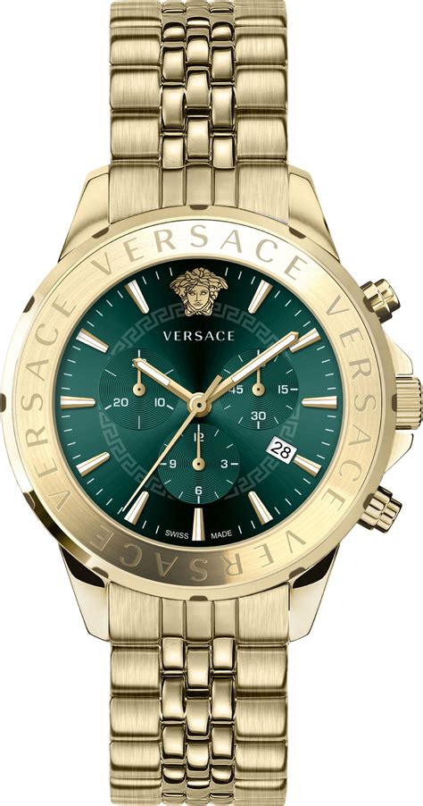 versace uhr herren gold|herrenarmbanduhr.